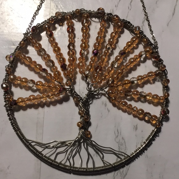 Handmade tree of life sun-catcher - Picture 5 of 6